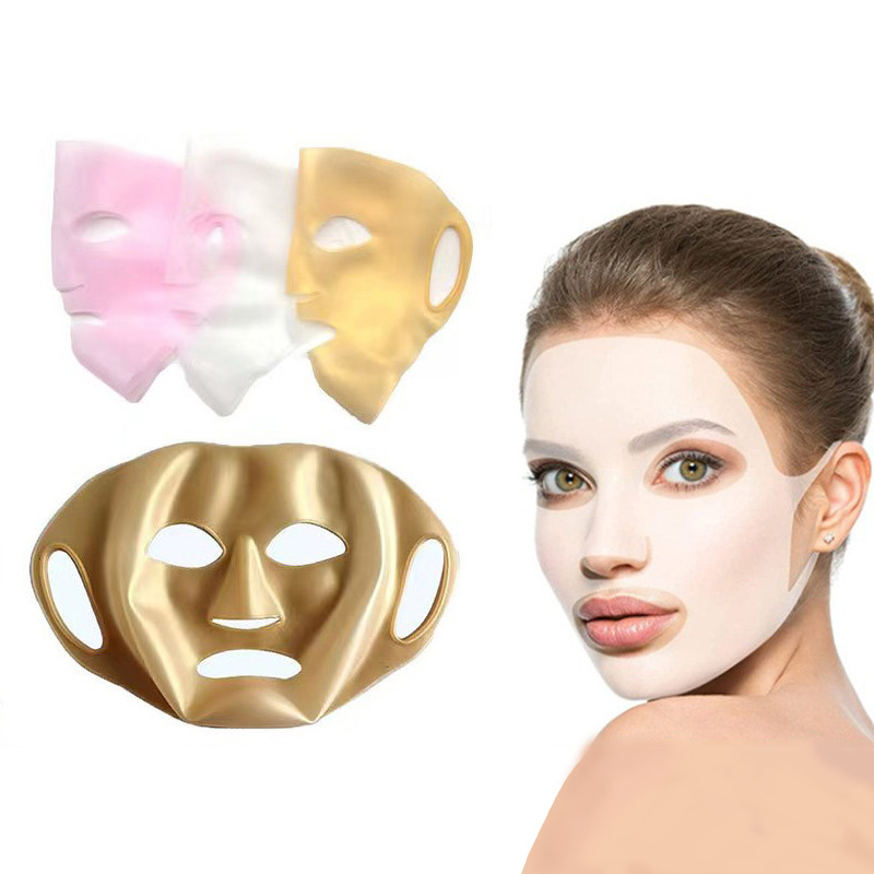 Face Mask Storage Box - قناع سيليكون للعناية بالبشرة - غطاء