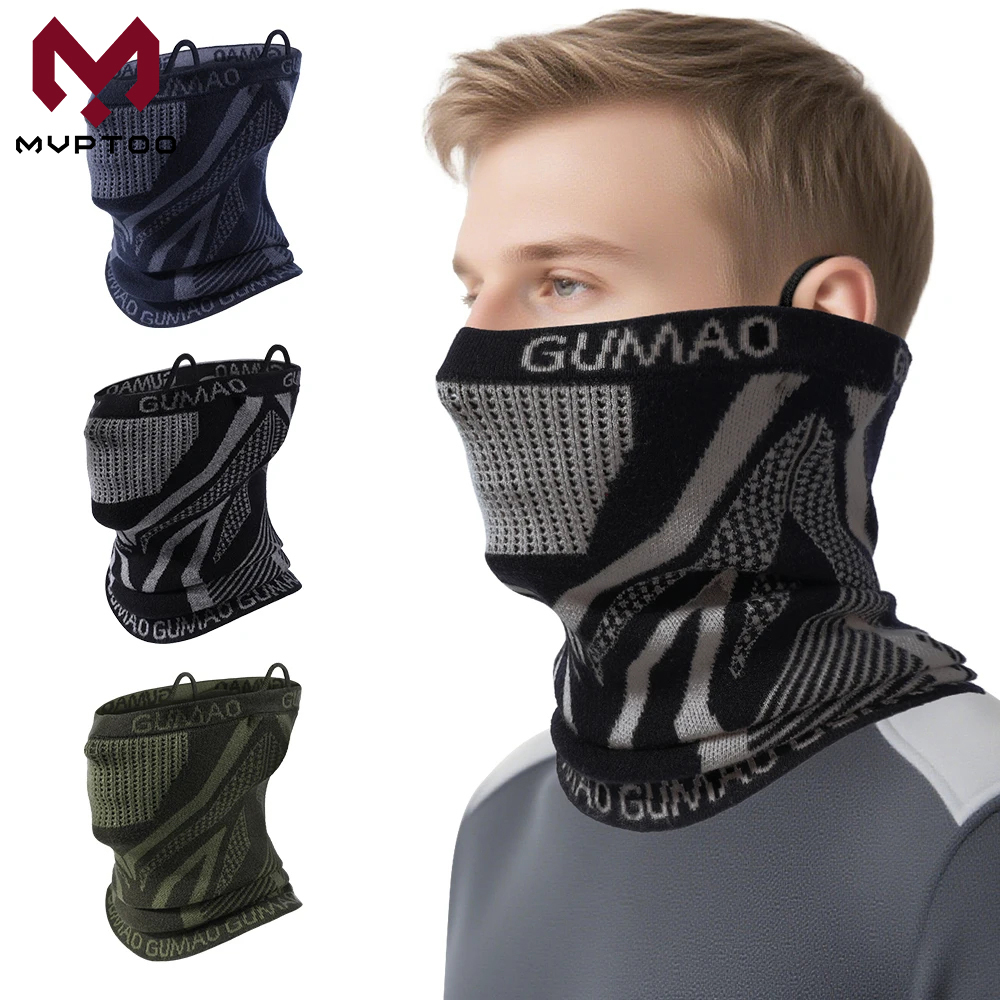 Respirator Half Face - الشتاء باندانا الرقبة أدفأ الجراب التزلج
